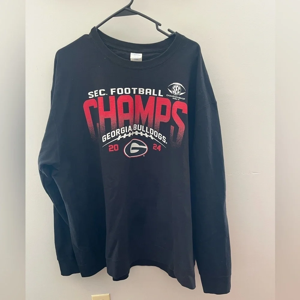 University of Georgia 2024 SEC championship Sweatshirt XXL - Picture 1 of 6